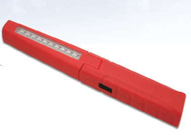 Lumière rechargeable sans fil rouge de travail, lumière matérielle en aluminium 3.5W 200lm de travail de batterie