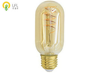 ampoules de lustre décoratif de 2200K LED, ampoules de Dimmable de nostalgique de D45*110mm