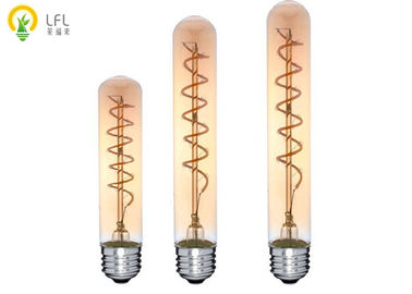 Ampoules décoratives incurvées du filament en spirale LED pour la lumière pendante 2200K de cru