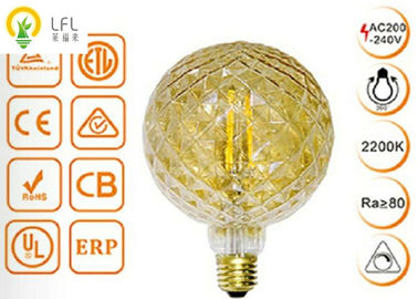 G125 lumières du filament LED pour la décoration à la maison, lampes décoratives de l'ananas LED de Dimmable