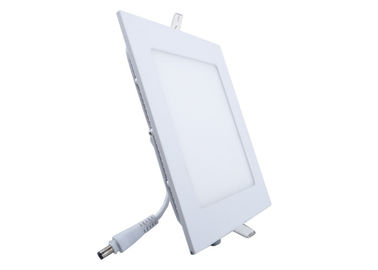 Square Recessed LED Slim Panel With Cool Light High Temperature / Compression Resistance