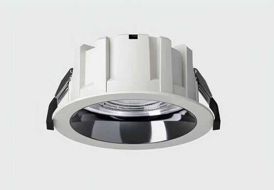 3.5 pouces Dimmable LED Downlights Ultra mince 3000K chaud blanc lampes de plafond en retrait Pour l'école de l'hôtel Airpot 15W 2000LM