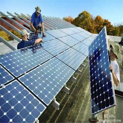 Panneaux solaires Énergie solaire durable avec un cadre en aluminium robuste