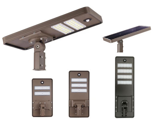 4000LM 18V 35W Commercial LED Éclairage extérieur pour la rue LED éclairage de rue solaire avec capteur photographique Modèle d'ingénierie